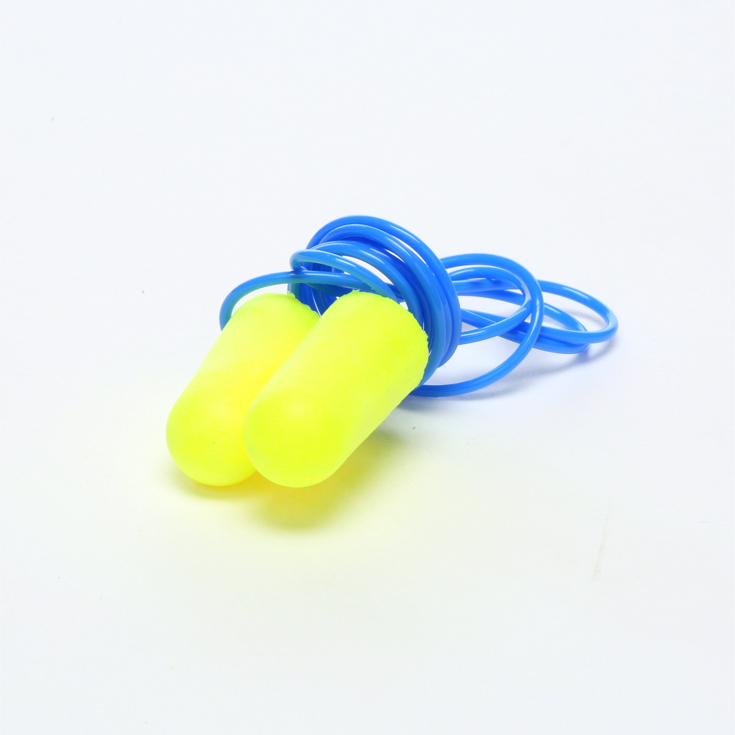 E-A-Rsoft™ 311-1250 Neons™ Earplugs, 33 dB Noise Reduction, Tapered Shape, CSA Class AL, Disposable, Corded Design