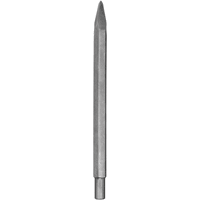 DeWALT® DW5775 Scaling Chisel, 3 in Size, 3/4 in Hex x 21/32 in Round Spline Stock, Carbide Size, 3 in W Blade, Steel