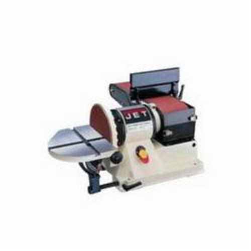 JET® 708595 Benchtop Belt and Disc Sander, 48 in L x 6 in W Belt, 9 in Dia Wheel, 3/4 hp, Tool Only