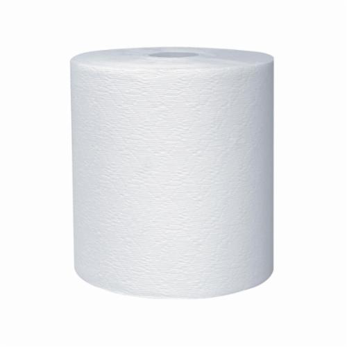 Kleenex® 01080 Essential™ Plus+ Hard Roll Towel, 1 Plys, Paper, White, 8 in W