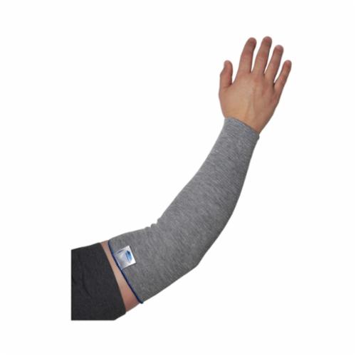 PIP® Kut Gard® 20-TG18TO 20-TGTO Cut-Resistant Sleeves With Thumb Hole, 2-3/4 in, 18 in L x 2 ply THK, Dyneema®/Nylon Blend, Gray