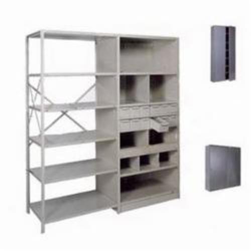 LYON® 8756 Bin Front, 3 in H x 36 in W, For Use With 8000 Series Bin Shelving