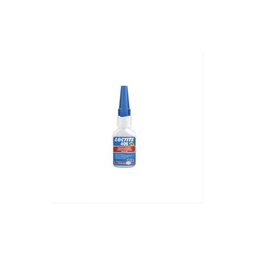 Loctite® 135436 Prism® 406™ 1-Part General Purpose Low Viscosity Instant Adhesive, 20 g Bottle, Clear, 24 hr Curing
