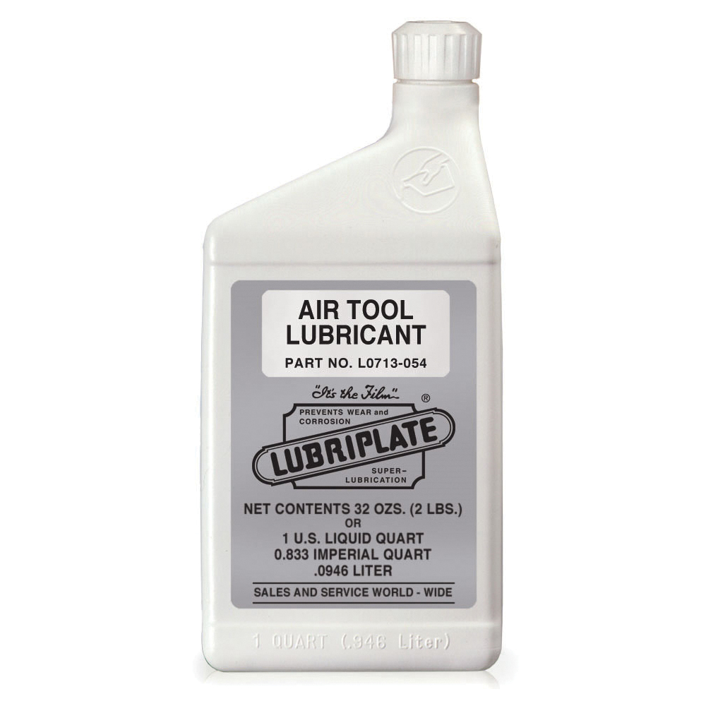 Lubriplate® L0713-054 Air Tool Lubricant, 1 qt Bottle, Mineral Oil, Liquid, Amber