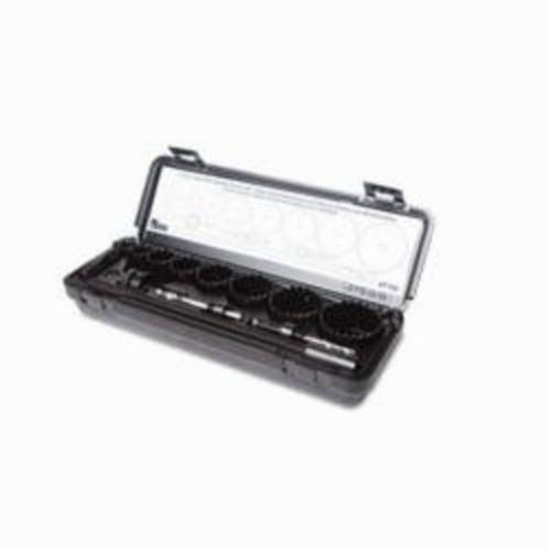 M.K. Morse® AT100 Maintenance Hole Saw Kit, 11 Pieces, Carbide Tip