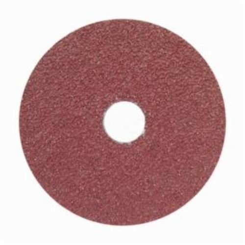 Merit® 05539510748 Coated Abrasive Disc, 9-1/8 in Dia, 7/8 in Center Hole, 50 Grit, Coarse Grade, Ceramic Alumina Abrasive, Center Mount Attachment