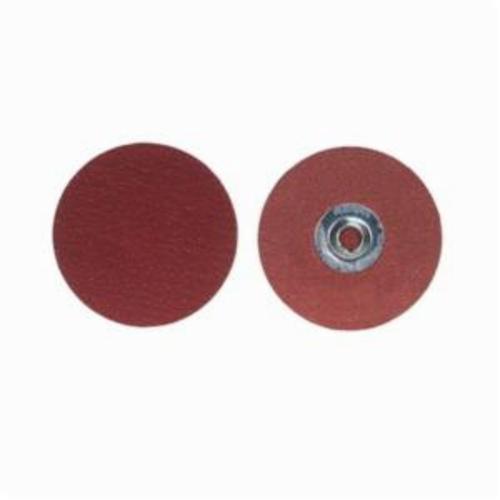 Norton® Merit® PowerLock® 08834168653 Ultra Ceramic Plus Coated Abrasive Quick-Change Disc, 1-1/2 in Dia, 120 Grit, Medium Grade, Ceramic Alumina Abrasive, Type TS (Type II) Attachment