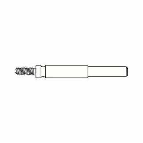 Merit® 08834183163 MM32-4 Mandrel, 1/4 in Shank, 3 in OAL, For Use With Overlap Slotted Disc, Cross Pad onto a Grinder