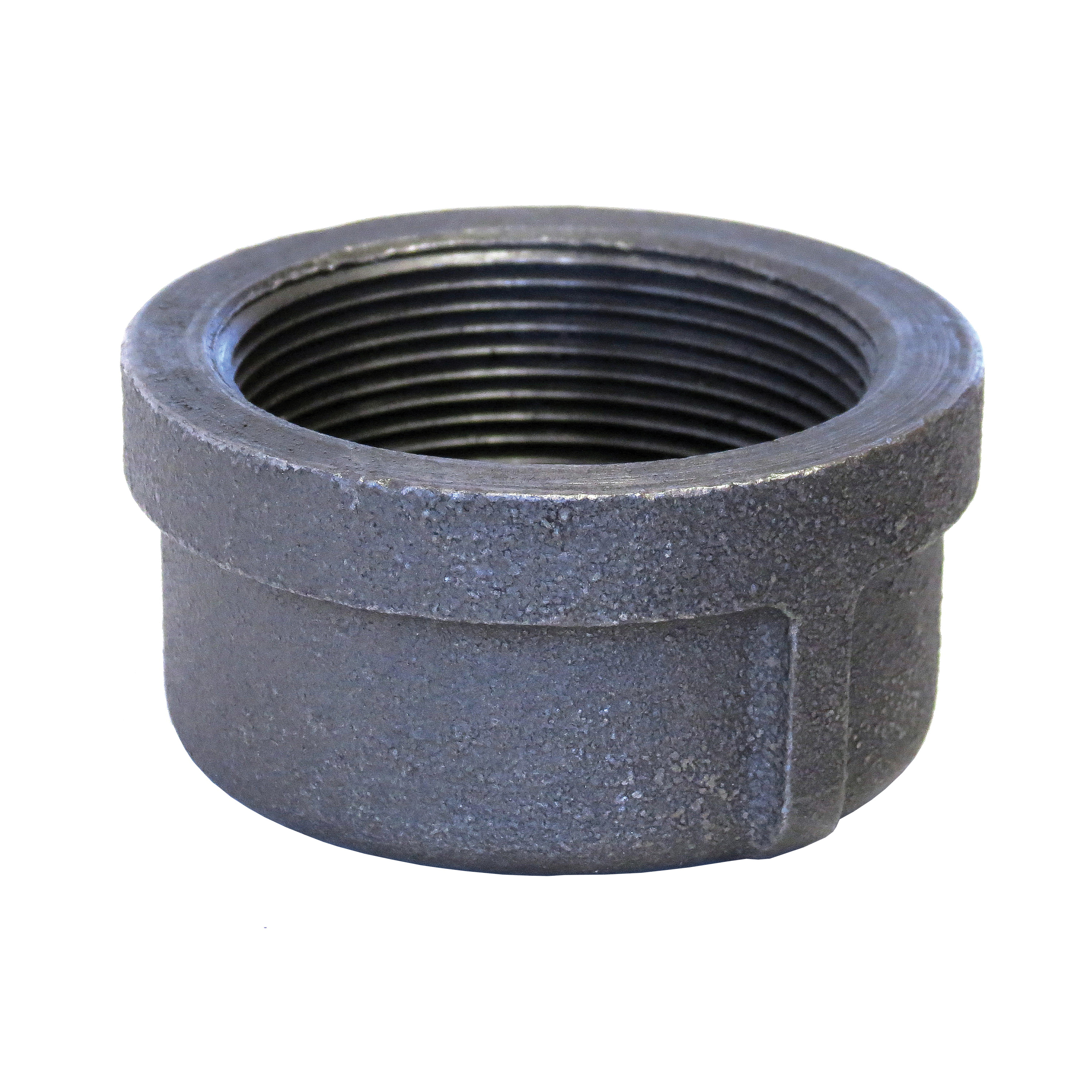 Anvil® 0318900040 Pipe Cap, 1/4 in Nominal, FNPT End Style, 150 lb, Merchant Steel, Black Oxide, Domestic