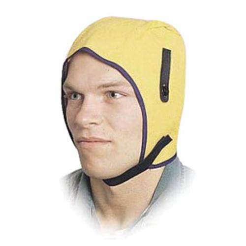 Honeywell North® WL3 Light Duty Winter Liner, For Use With Hard Hats, Universal, 18-4/5 in L, Flannel Lining, Yellow