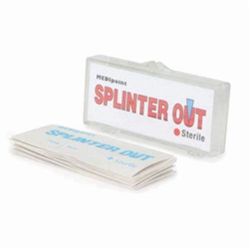 Honeywell North® 320001 Disposable First Aid Splinter Out Kit, 10 Components, For Use With Splinter