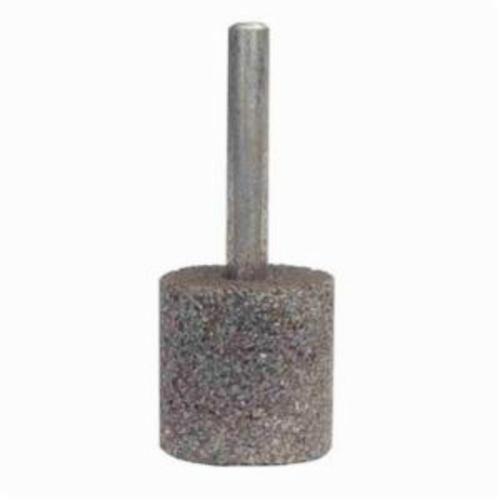 Norton®NorZon® 61463617520 Mounted Point, W220 Cylindrical Point, 1 in Dia x 1 in L Head, 1/4 in Dia Shank