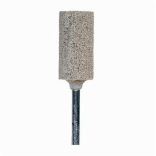 Norton® 61463622651 Cotton Fiber Mounted Point, W187 Cylindrical Point, 1/2 in Dia x 1 in L Head, 1/8 in Dia Shank