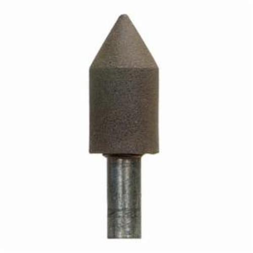 Norton® Center Lap 61463622926 Mounted Point, 1 in Dia x 2 in L Head, 1/2 in Dia Shank