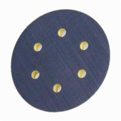 Norton®NorGrip® 63642506146 Medium Density Tapered Backup Pad, 6 in Dia Pad, Hook and Loop Attachment