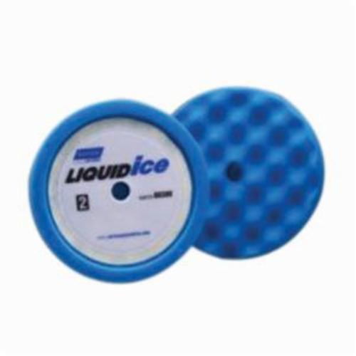 Norton® Liquid Ice® 63642506380 Step 2 Polishing Pad, 8 in Dia, Hook and Loop Attachment, Foam Pad
