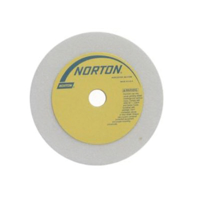 Norton® 66243521360 38A Straight Dressing Wheel, 3 in Dia x 1 in THK, 1/2 in Center Hole, 60 Grit, Aluminum Oxide Abrasive