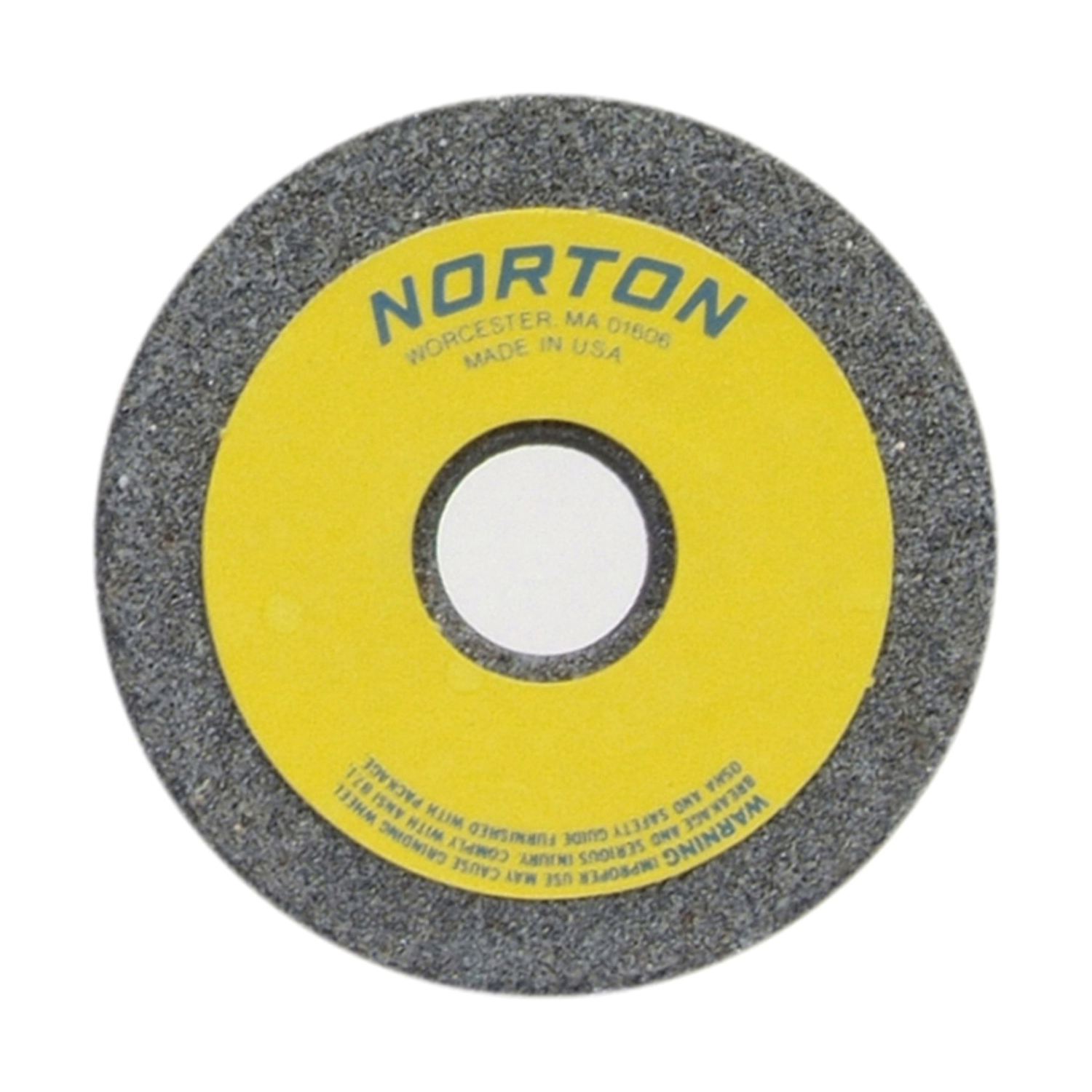 Norton® 66243529339 37C Toolroom Wheel, 3-1/2 in Dia x 1-1/2 in THK, 7/8 in Center Hole, 24 Grit, Silicon Carbide Abrasive