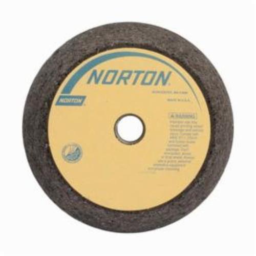 Norton®BlueFire® 66253146929 NV Type 11 Portable Snagging Wheel With Steel Back, 6 in Dia Max, 2 in THK