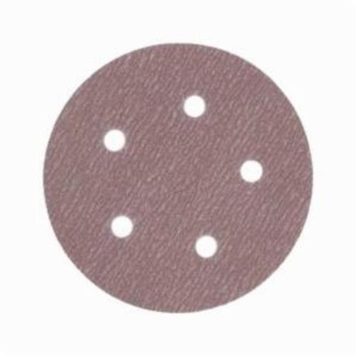 Norton®No-Fil®Adalox® 66261131495 A275 Open-Coated Abrasive Disc Roll, 5 in Dia Disc, P150 Grit, Very Fine Grade, Aluminum Oxide Abrasive, Latex Paper Backing