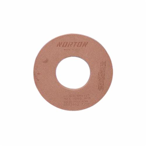 Norton® 69078608140 64A Straight Surface and Cylindrical Grinding Wheel, 20 in Dia x 3 in THK, 8 in Center Hole, 60 Grit, Aluminum Oxide Abrasive
