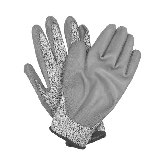 Opsial HPPE Glove with PU Coating Ansi A5 Cut Level