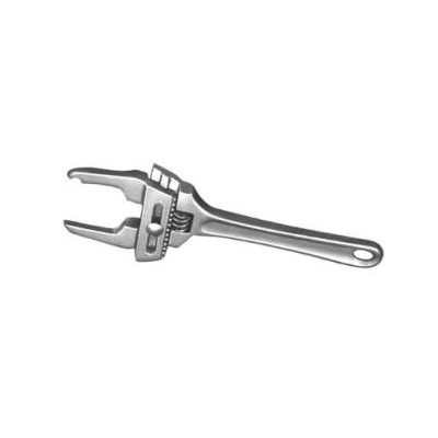 PASCO 4571 Adjustable Spud Wrench, 1 to 3 in, 10 in OAL