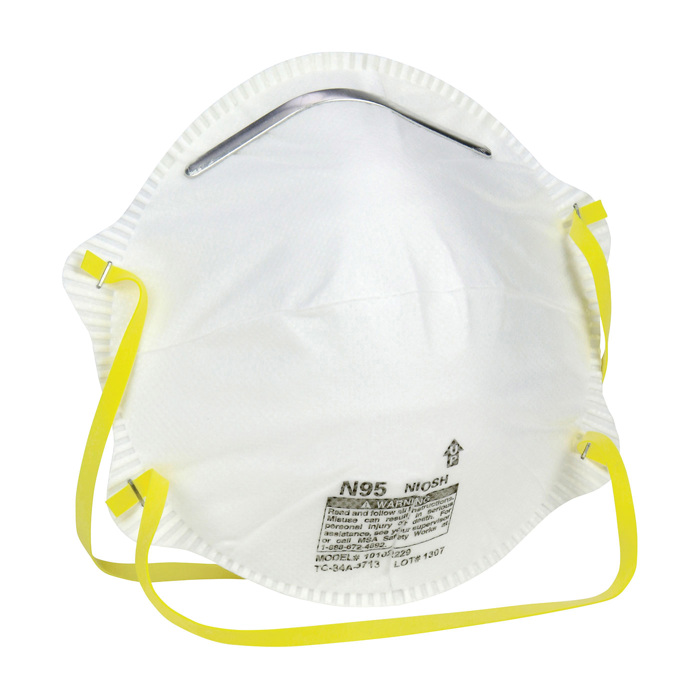 PIP® 10102481 N95 Harmful Dust Disposable Respirator, Universal