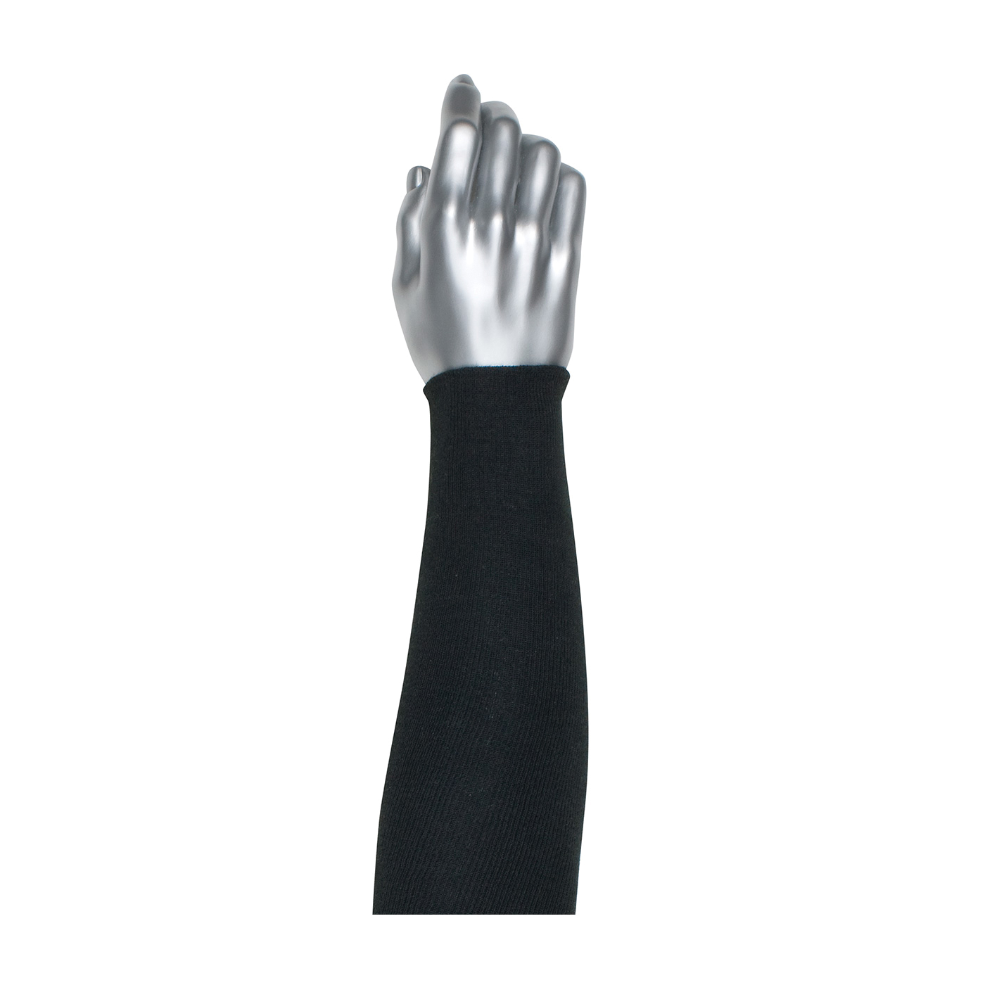 PIP® Kut Gard® 10-BKDS18 Cut-Resistant Sleeves, 3 in, 18 in L x 2 ply THK, Kevlar®, Black