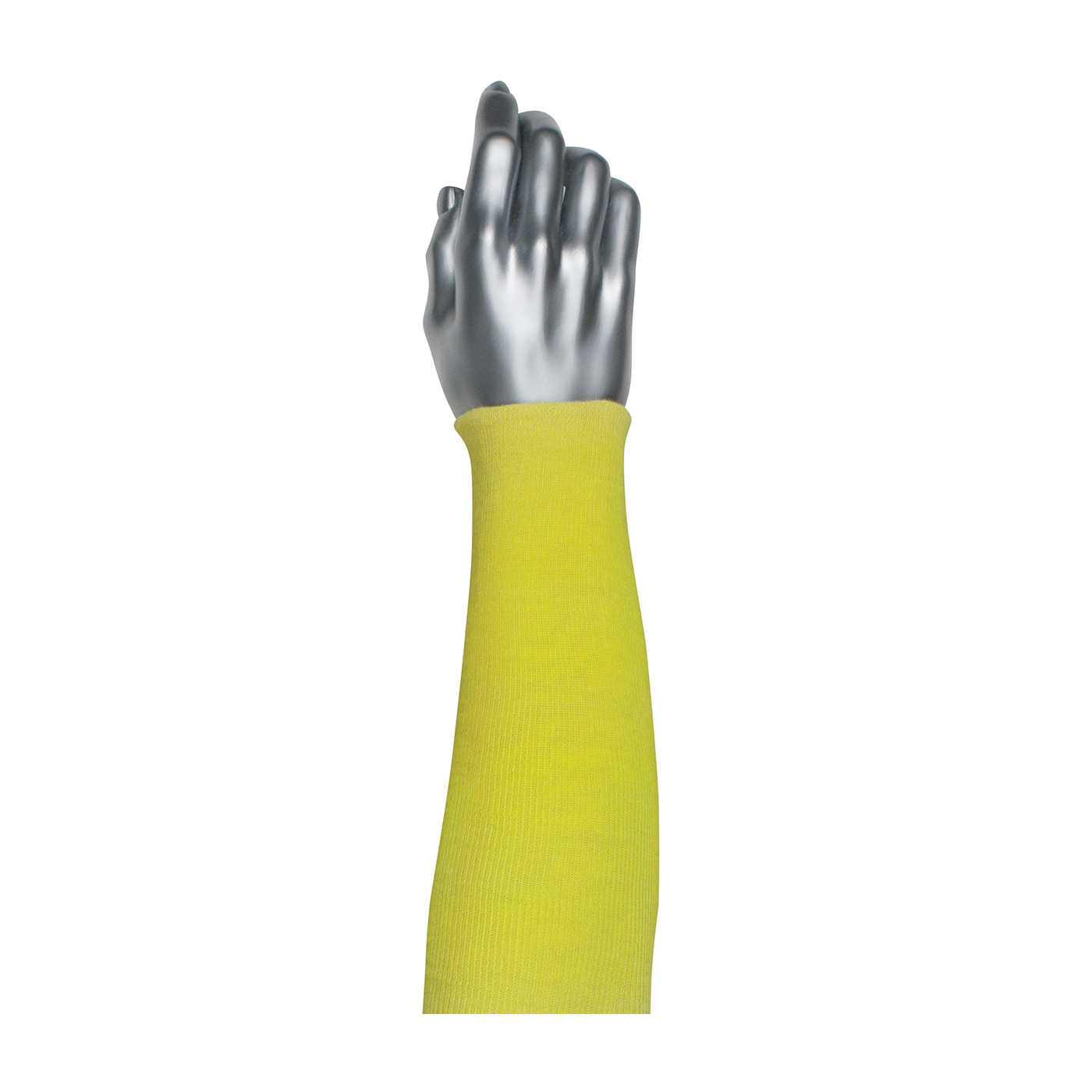 PIP® Kut Gard® 10-KS14CL 10-KSCL Cut-Resistant Sleeves, 3 in, 14 in L x 2 ply THK, Kevlar®/Cotton Inner Liner, Yellow