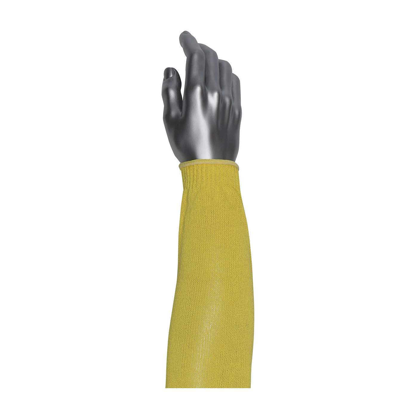 PIP® Kut Gard® 10-KSB18 10-KSB Cut-Resistant Sleeves, 4-1/2 in, 18 in L x 1 ply THK, Kevlar®, Yellow