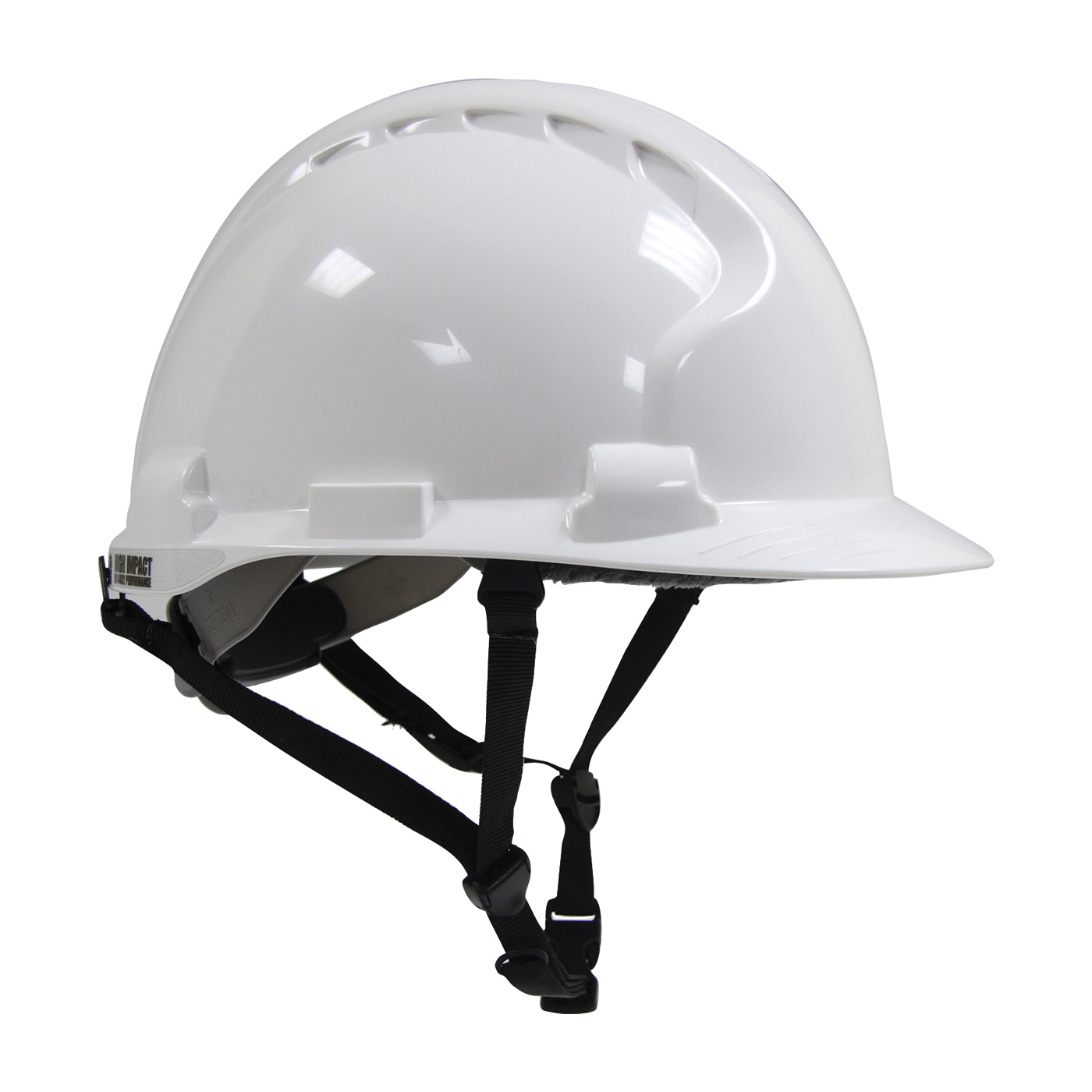 PIP® MK8 Evolution® 280-AHS240-10 Cap Style Non-Vented Standard Brim Hard Hat, SZ 6-5/8 Fits Mini Hat, SZ 8 Fits Max Hat, HDPE Shell/EPS Impact Liner, Deluxe Polyester Suspension, ANSI Electrical Class Rating: Class E, Wheel Ratchet Adjustment