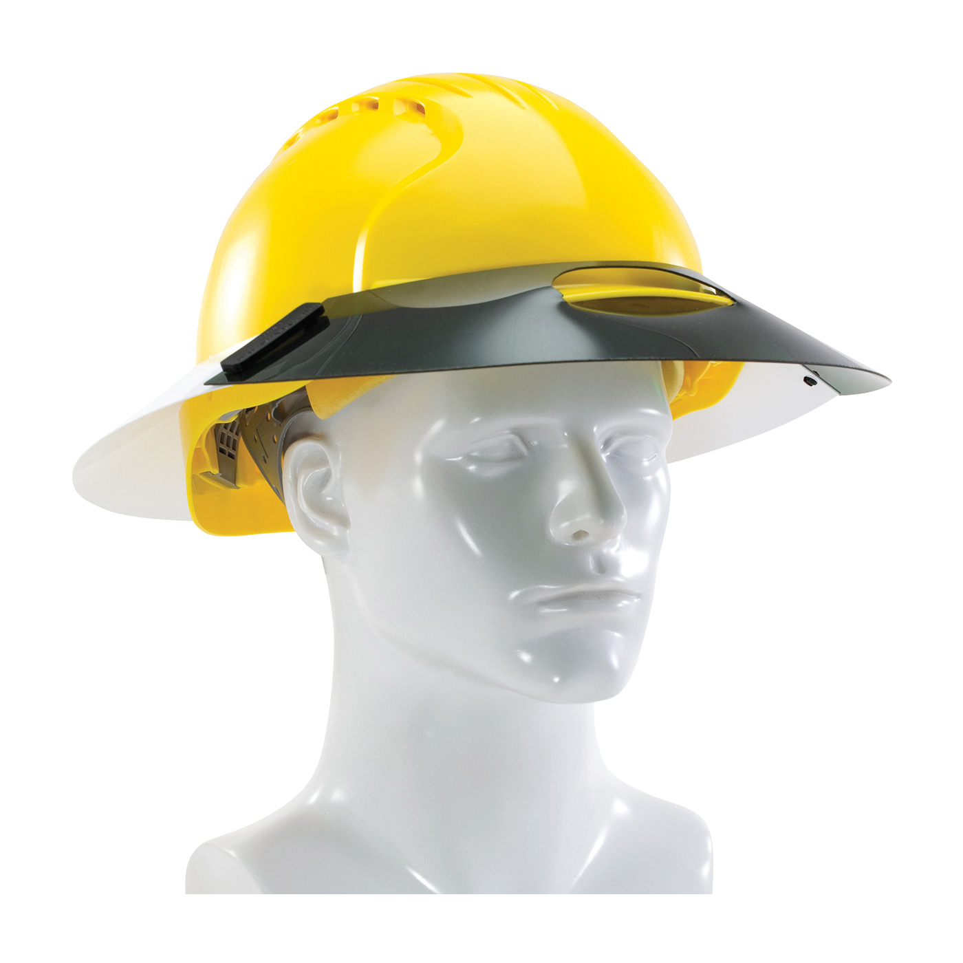 PIP® 281-SSE-CAP Sun Shade Extension, For Use With JSP® Evolution® 6100 Cap Style Hard Hats