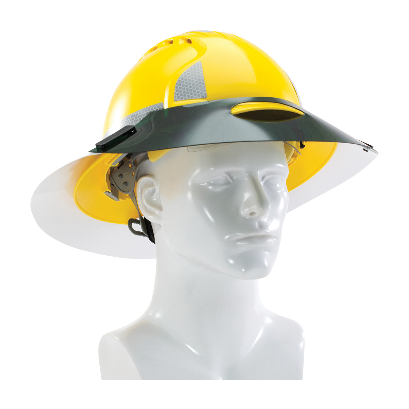 PIP® 281-SSE-FB Sun Shade Extension, For Use With JSP® Evolution® 6100 Full Brim Style Hard Hats