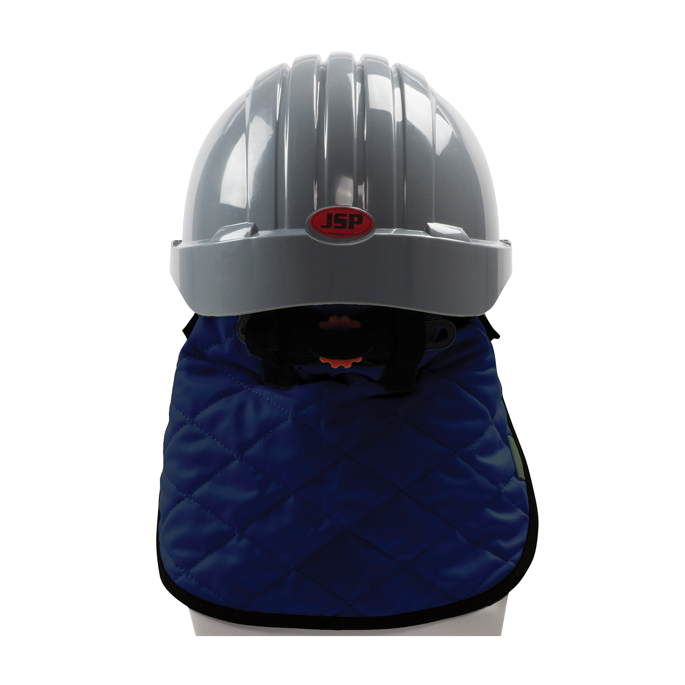 PIP® EZ-Cool® 396-EZFR811 Cooling Neck Shade, Evaporation Cooling, For Use With Hard Hats, Hook and Loop Attachment