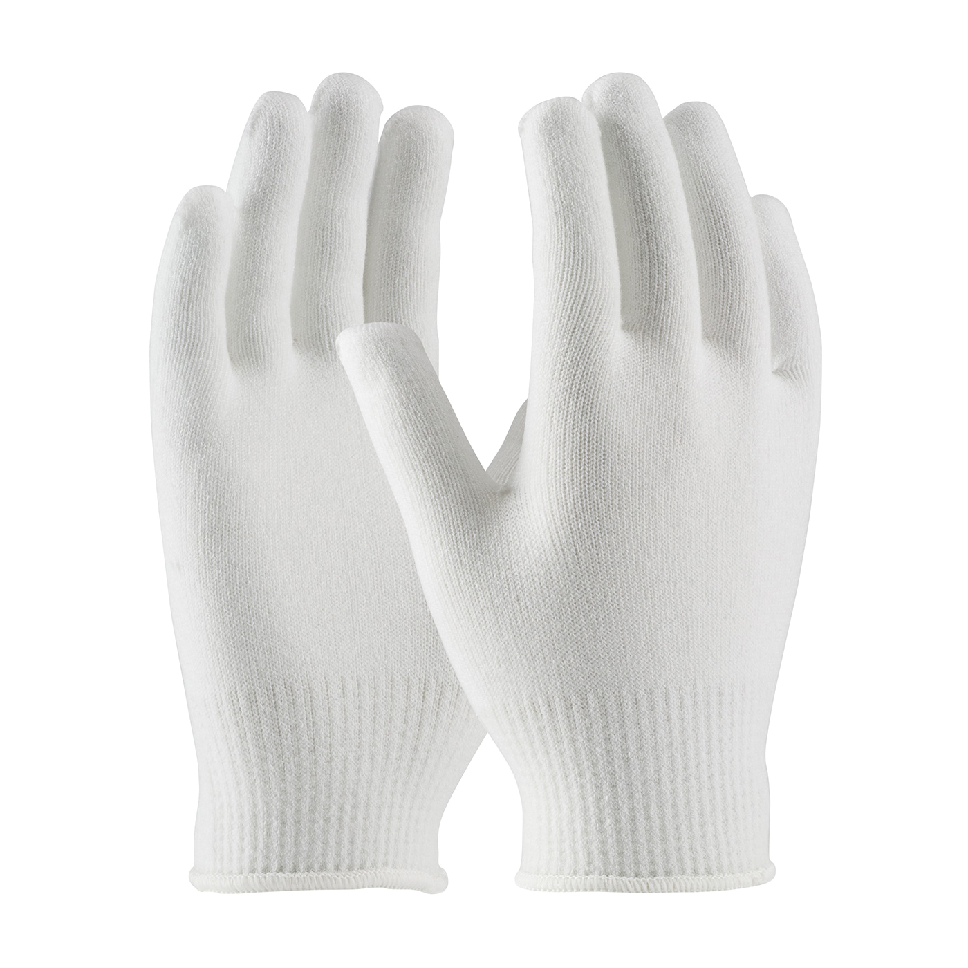 PIP® 41-002L Lightweight Gloves, Cold Weather, Seamless Style, L, Cotton/Polypropylene Palm, 13 ga Cotton/Polypropylene, White, Continuous Knit Wrist Cuff, Thermal Yarn/Lycra® Lining