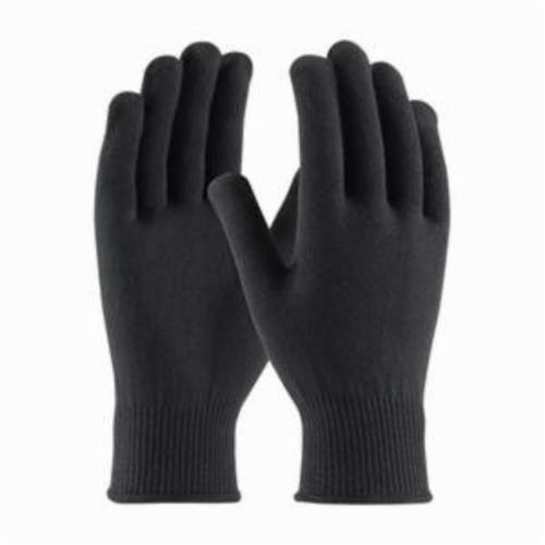PIP® 41-001 Lightweight General Purpose Gloves, Cold Protection, Thermax Palm, 13 ga Thermax, Black, Knit Wrist Cuff, Unlined Lining, Seamless Knit