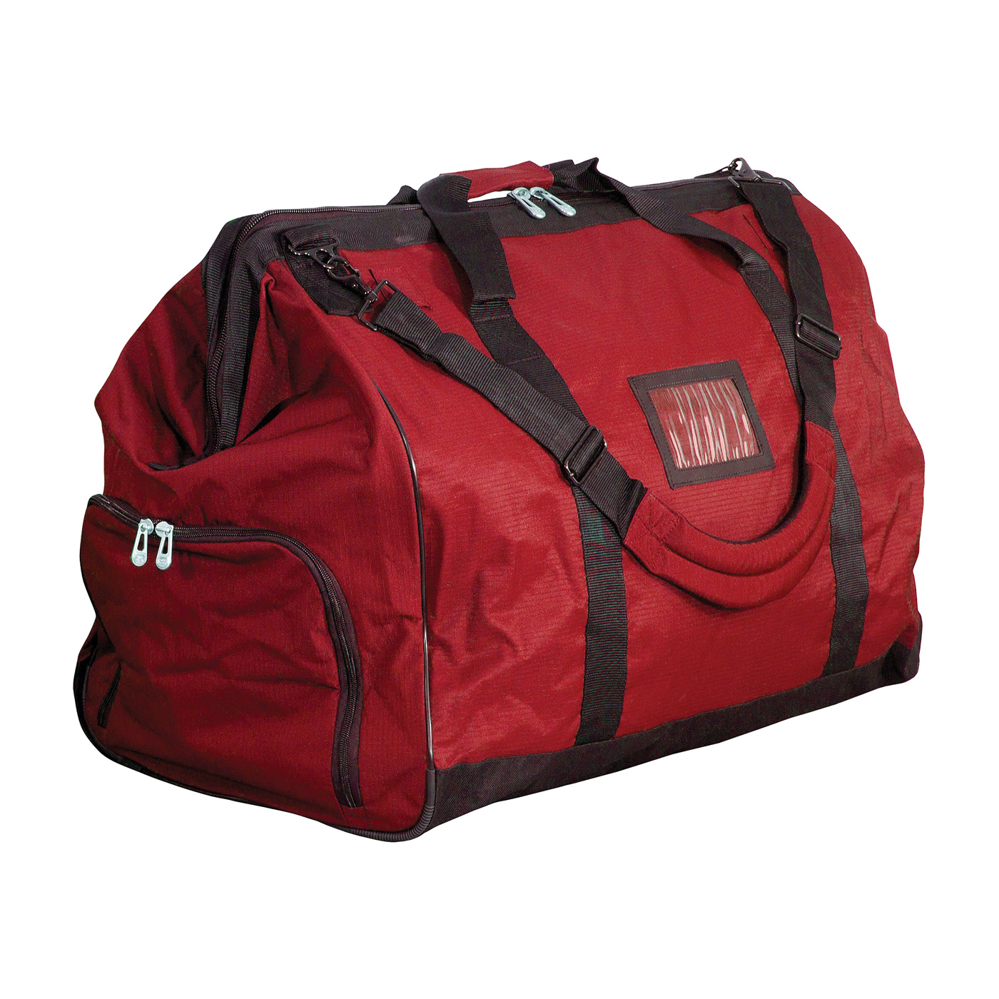 PIP® 903-GB653 Gear Bag With Wheels and Handle, Red, Polyester, 22 in H x 16-1/2 in W x 28 in D