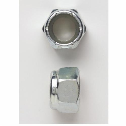 Peco 58NLNUSSZ Lock Nut With Nylon Insert, 5/8-11, Steel, Zinc Plated