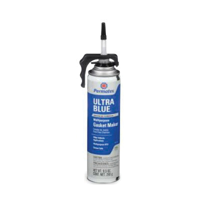 Permatex® 81724 Ultra Blue® Low Odor Multi-Purpose Non-Flammable Non-Toxic RTV Gasket Maker, 3.35 oz Tube