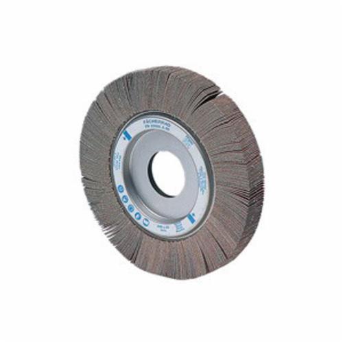 PFERD 45603 Unmounted Coated Flap Wheel, 6 in Dia, 1 in W Face, 80 Grit, Medium Grade, Aluminum Oxide Abrasive