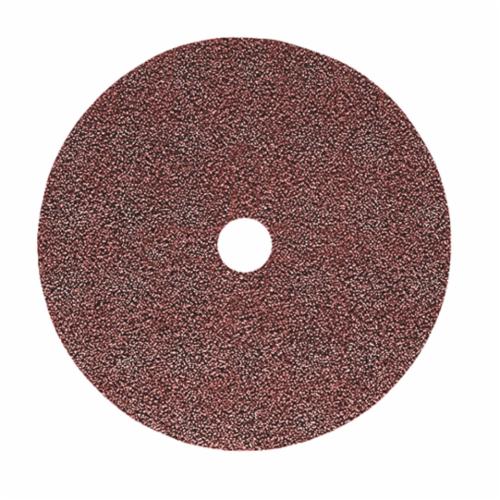 PFERD 62452 Standard Coated Abrasive Disc, 4-1/2 in Dia, 7/8 in Center Hole, 24 Grit, Aluminum Oxide Abrasive, Arbor Attachment