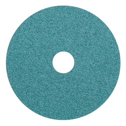 PFERD 62464 Standard Coated Abrasive Disc, 4-1/2 in Dia, 7/8 in Center Hole, 50 Grit, Zirconia Alumina Abrasive, Arbor Attachment
