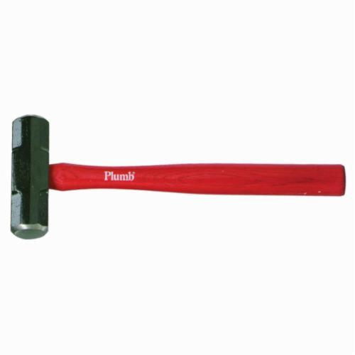 Plumb® 11528 Engineer Hammer, 14 in OAL, Double Face, 48 oz Alloy Steel Head, Hickory Wood Handle