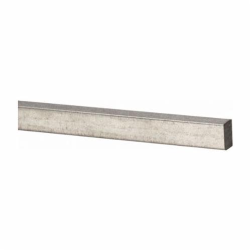 Precision Brand® 14750 Oversized Key Stock, 3 ft L x 1/2 in W x 1/2 in H, C1018 Steel, Zinc Plated