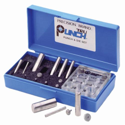 Precision Brand® TruPunch® 40110 Punch and Die Set, 17 Pieces