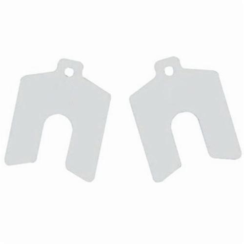 Precision Brand® 42435 Branded® Shim Plain Slotted Shim, 4 in L x 4 in W, 0.015 in THK, 300 Stainless Steel