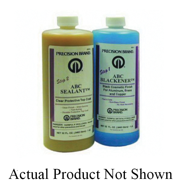 Precision Brand® ABC Blackener™ 45900 1 ABC Blackener Kit, Liquid Form, 30 to 40 sq-ft Coverage