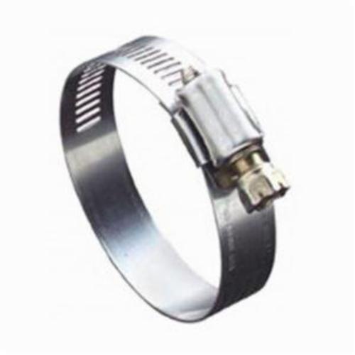 Precision Brand® CS6H Collared Screw Hose Clamp, 3/8 to 7/8 in Clamping, Stainless Steel Band, 300 Stainless Steel Bolt, Zinc Plated