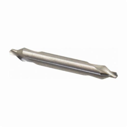 Precision Twist Drill 6001213 76HA Center Drill Regular length Combined Drill and Countersink, 3/64 in Drill - Fraction, 0.0469 in Drill - Decimal Inch, 60 deg Included Angle, HSS, Bright